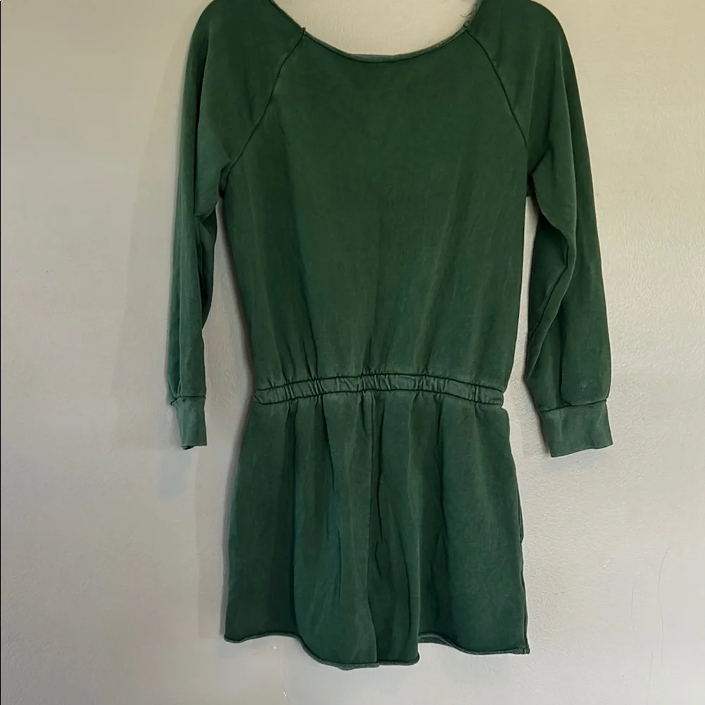 Aerie Green  Long Sleeve Romper - Picture 4 of 4